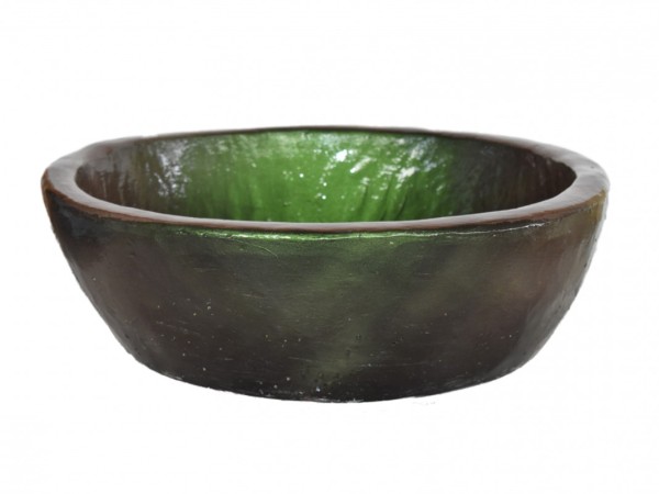 Iridescent Green Trough Glafki Glossy