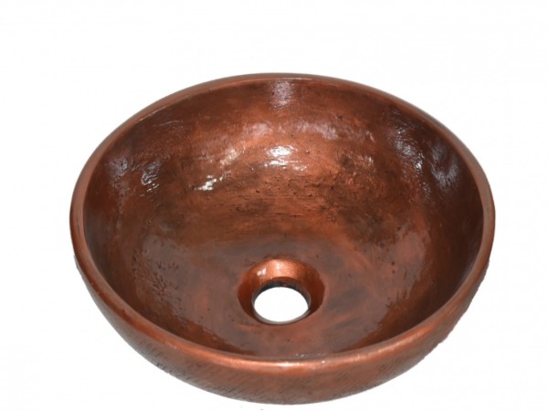 Λίθος Επιτραπέζιοι Νιπτήρες Μπάνιου Transparent Χαλκός 