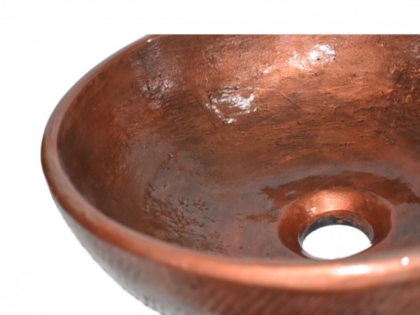 Λίθος Επιτραπέζιοι Νιπτήρες Μπάνιου Transparent Χαλκός 