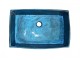 Bathroom Sink Handmade Myron 60 Blue Black