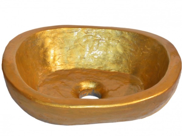 Νιπτήρας Χειροποίητος Νικίας Χρυσός