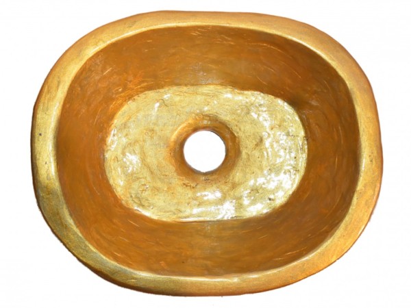 Νιπτήρας Χειροποίητος Νικίας Χρυσός