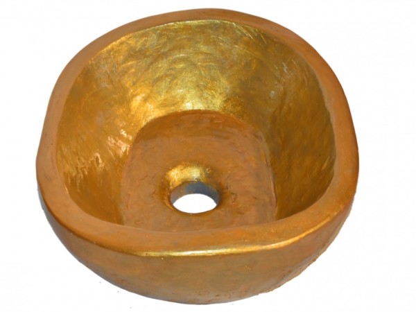 Νιπτήρας Χειροποίητος Νικίας Χρυσός