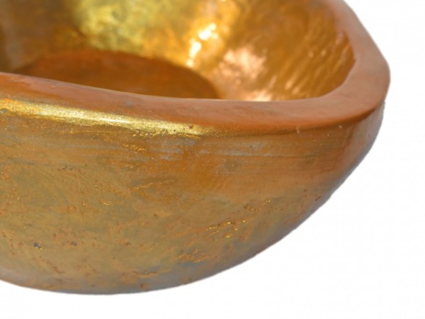 Νιπτήρας Χειροποίητος Νικίας Χρυσός