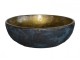 Seated Bathroom Sink Rustic Stone Oxidized With Gold