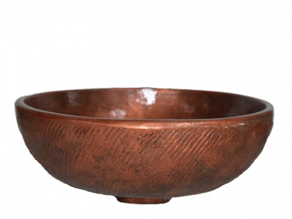 Λίθος Επιτραπέζιοι Νιπτήρες Μπάνιου Transparent Χαλκός 