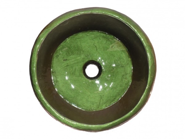 Iridescent Green Trough Glafki Glossy