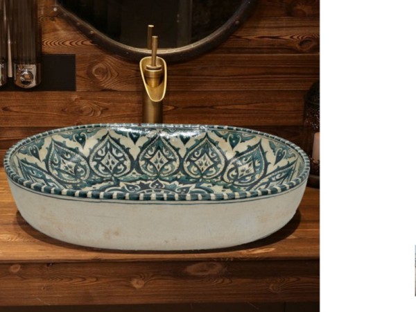 Afra handmade bathroom sinks Arabic style price