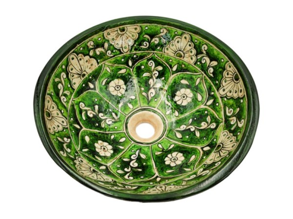 Μόνα Νιπτήρες Μπάνιου Χειροποίητοι Τραβερτίνο