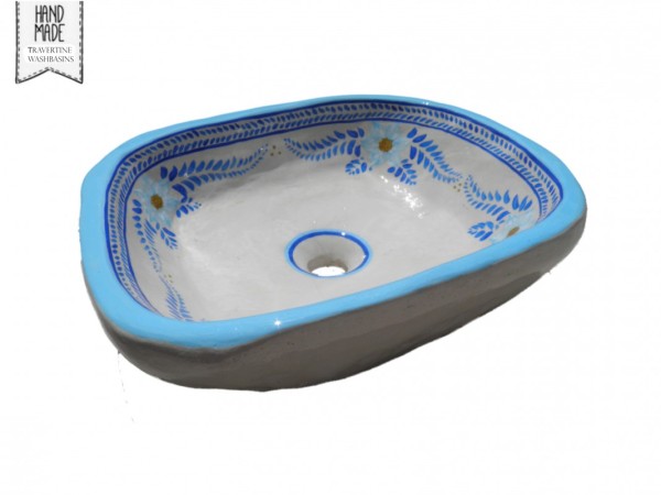 Symi Vintage Stone Bathroom Sinks