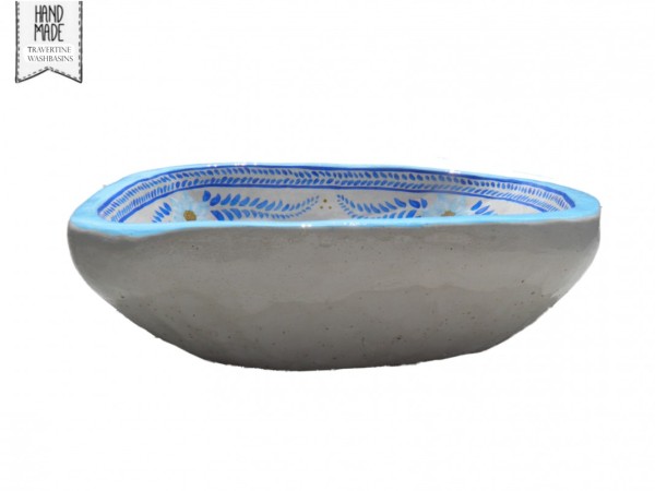 Symi Vintage Stone Bathroom Sinks