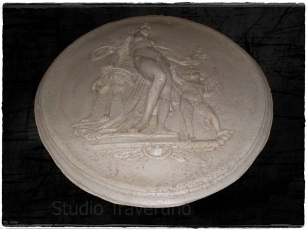 Παράσταση Ντεκόρ Γλυπτό Χειροποίητο Σπαρτιάτισσα