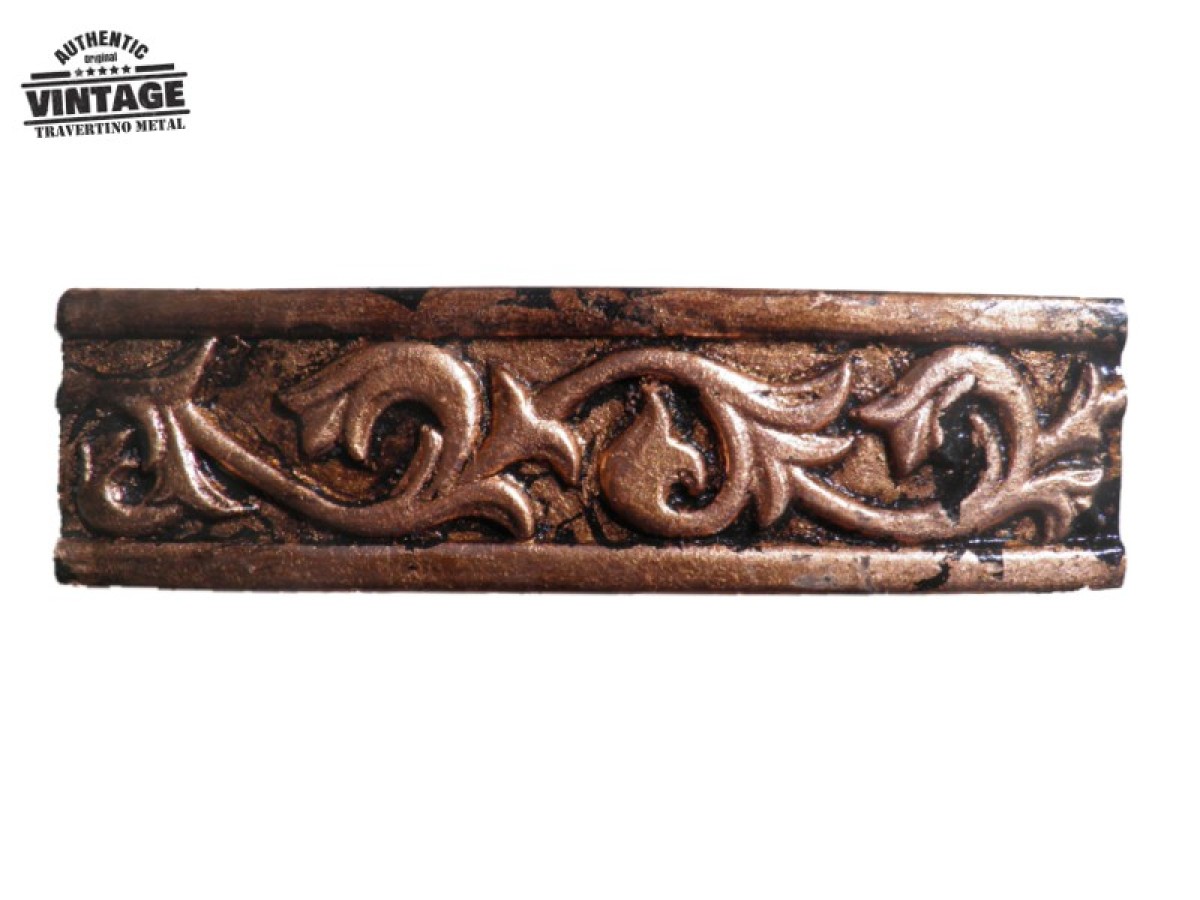 Λιστέλο Μπάνιου Κουζίνας Ανεμώνα Χαλκός Παλιός