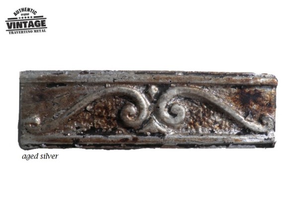 Παλαιωμένες Μεταλλικές Μπορντούρες Τραβερτίνο Κνωσός Τιμές