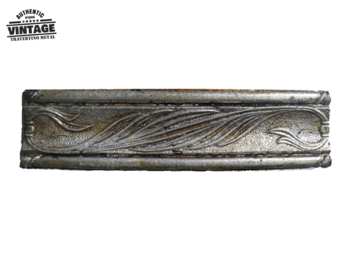 Χειροποίητο Λιστέλο Μεταλλικό Τραβερτίνο Κίμωλος