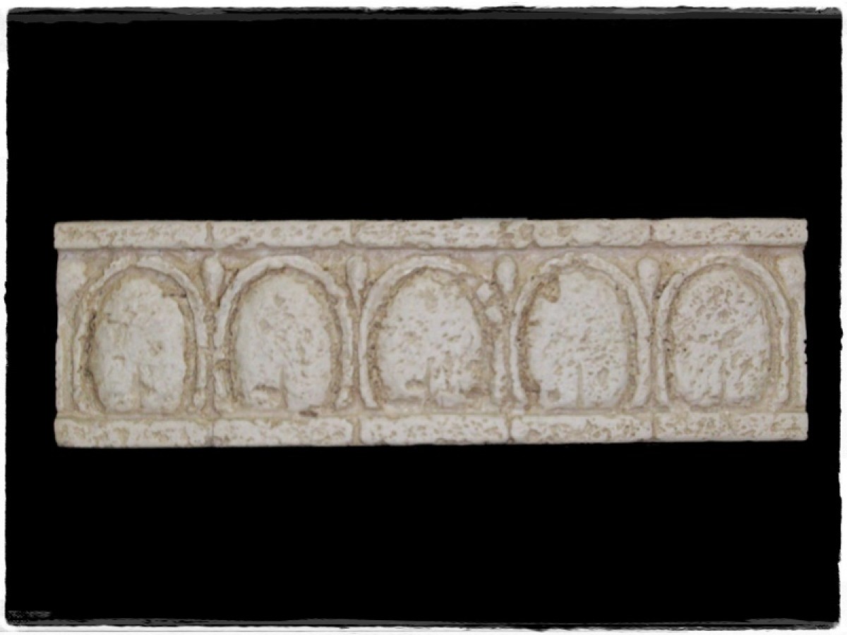 Decorative listello Bathroom Tilos 0085