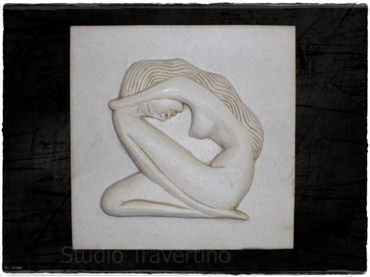 Διακοσμητικό Ντεκόρ Κοιμωμένη Τραβερτίνο