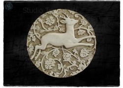 Ελάφι Στρογγυλό Διακοσμητικό Ντεκόρ Σπιτιού