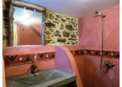 Ελούντα Χειροποίητες Ζωγραφική Μπορντούρες Μπάνιου 5001