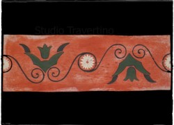 Ελούντα Χειροποίητες Ζωγραφική Μπορντούρες Μπάνιου 5001