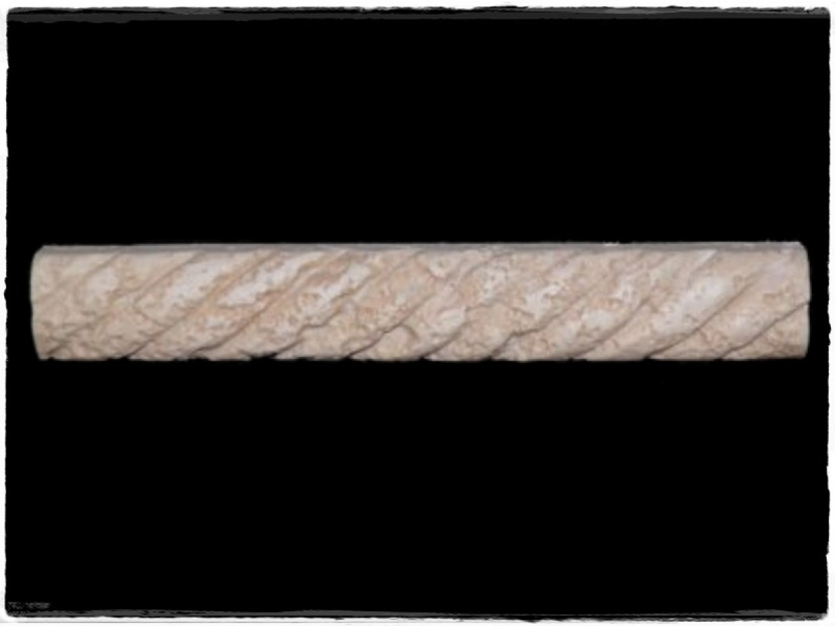 Λιστέλο Χειροποίητα Τραβερτίνο Κοτσίδα 0076