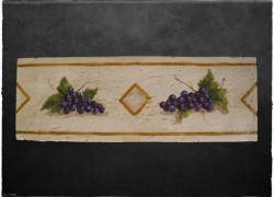 Ντεκόρ Ρετρό Μπορντούρες Κουζίνας Και Μπάνιων Οίνος