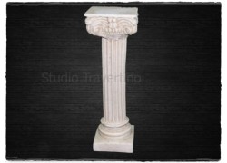 Χειροποίητα Διακοσμητικά Κολωνάκια Τραβερτίνο