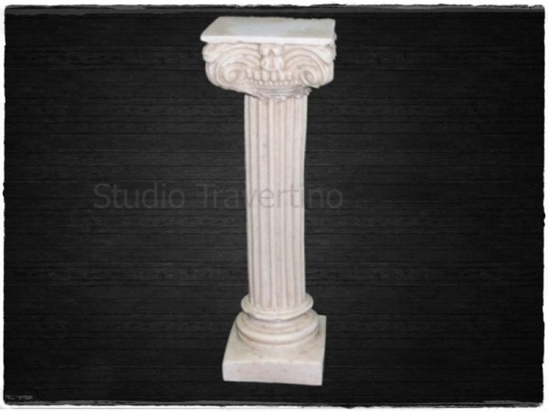 Χειροποίητα Διακοσμητικά Κολωνάκια Τραβερτίνο