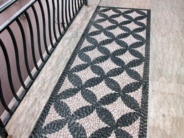 Γεωμετρικά βοτσαλωτά δάπεδα Ιωάννα 