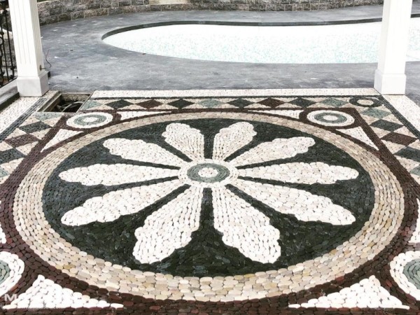 Laurel pebbles mosaic flooring prices