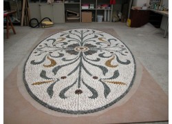 Pebble mosaic floor Sami