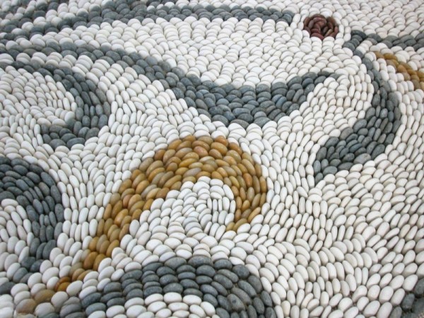 Pebble mosaic floor Sami