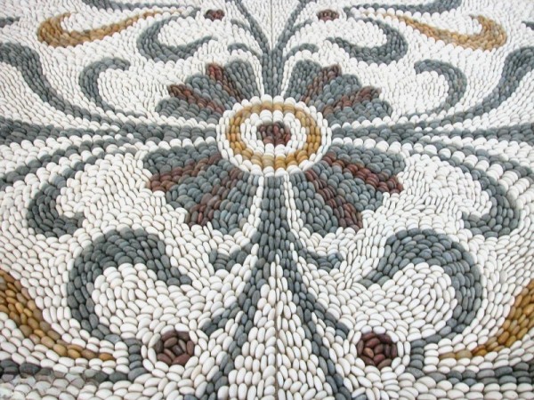 Pebble mosaic floor Sami
