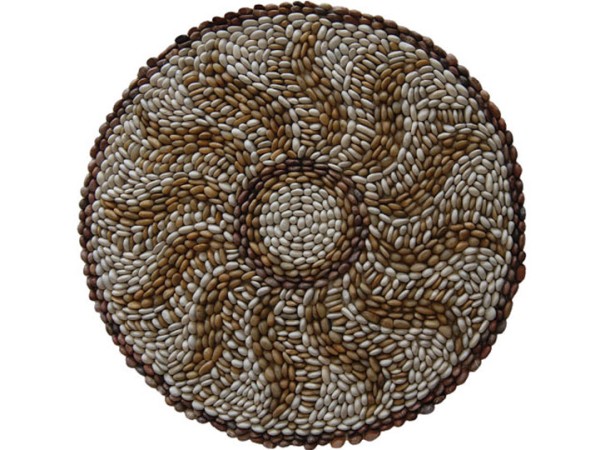 Floor Mosaic Ira Pebble Offer With Design