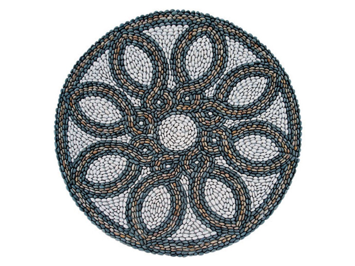 Βότσαλο Δαπέδου Διομήδης Με Μοτίβο Τιμή