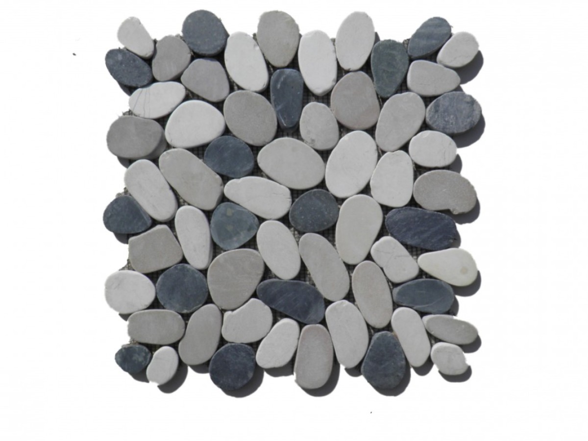 Βότσαλο Κομμένο Λευκό Μαύρο Μπεζ Τιμές