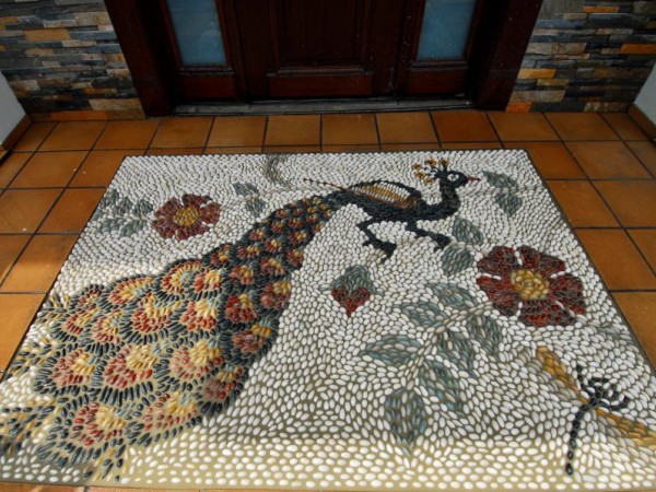 Pebble peacock architectural project