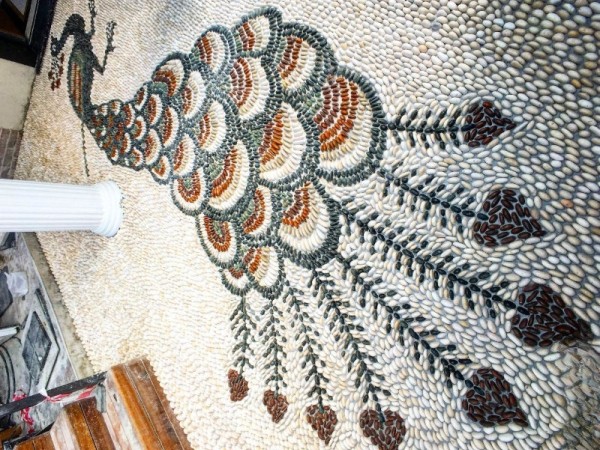 Pebble peacock architectural project