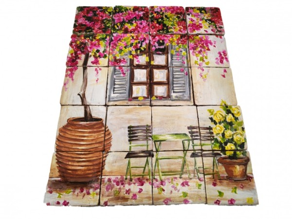 Corfu Tiles Performance Handmade Travertine