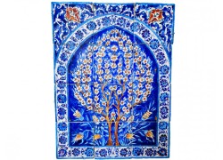 Hana Oriental Performance in Handmade Travertino Art Tiles