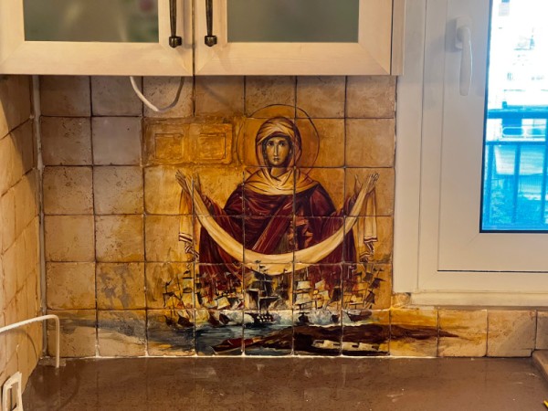 Ζωγραφιστά Πλακάκια Παράσταση Ναυμαχία των Σπετσών!