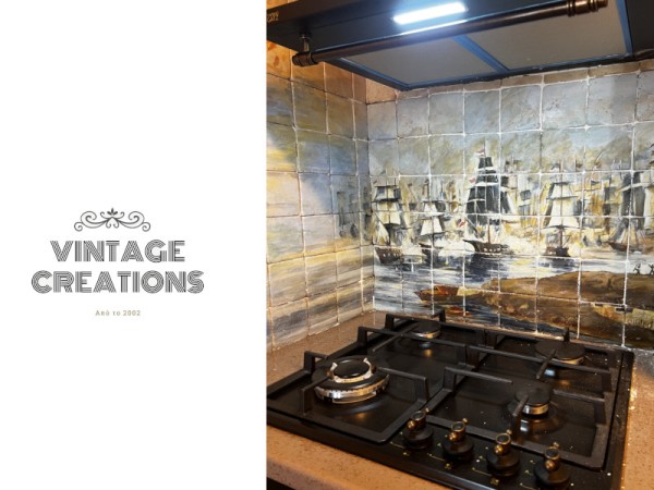 Ζωγραφιστά Πλακάκια Παράσταση Ναυμαχία των Σπετσών!