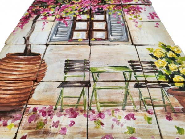 Corfu Tiles Performance Handmade Travertine