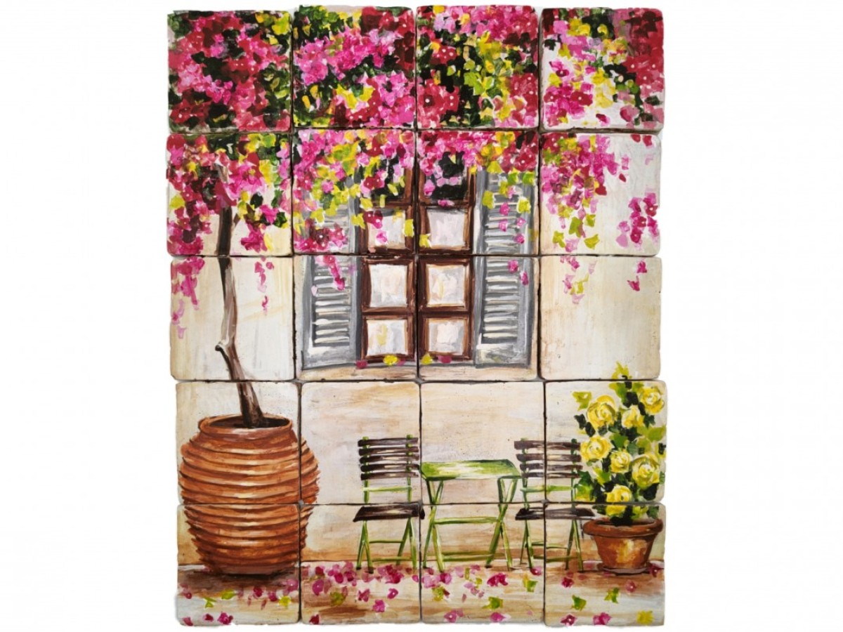 Corfu Tiles Performance Handmade Travertine