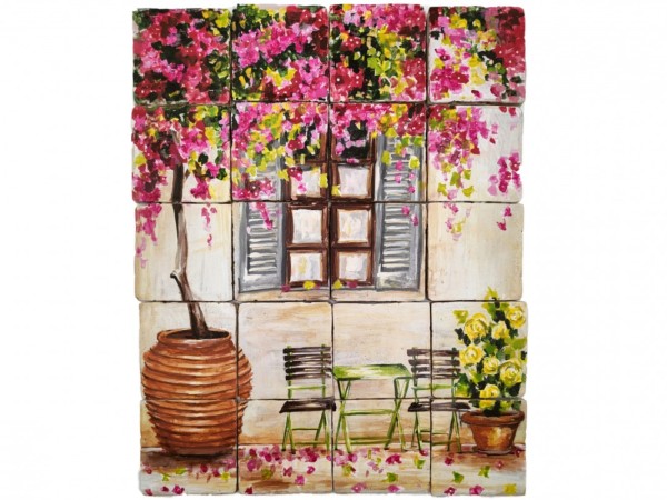 Corfu Tiles Performance Handmade Travertine