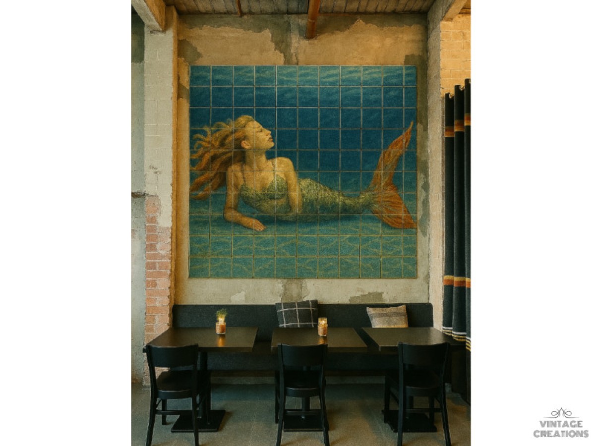 Handcrafted Tiles – The Mermaid