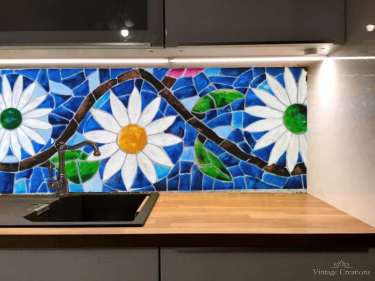 Πλάτη επένδυση κουζίνας ηφαιστειακό πέτρωμα Νίκη 