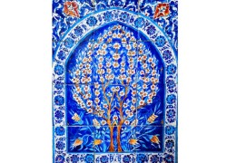 Hana Oriental Performance in Handmade Travertino Art Tiles