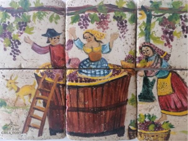 Handmade Painted Tiles Harvest Festival at Patitiri