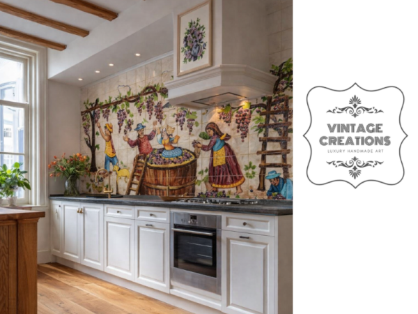 Handmade Painted Tiles Harvest Festival at Patitiri